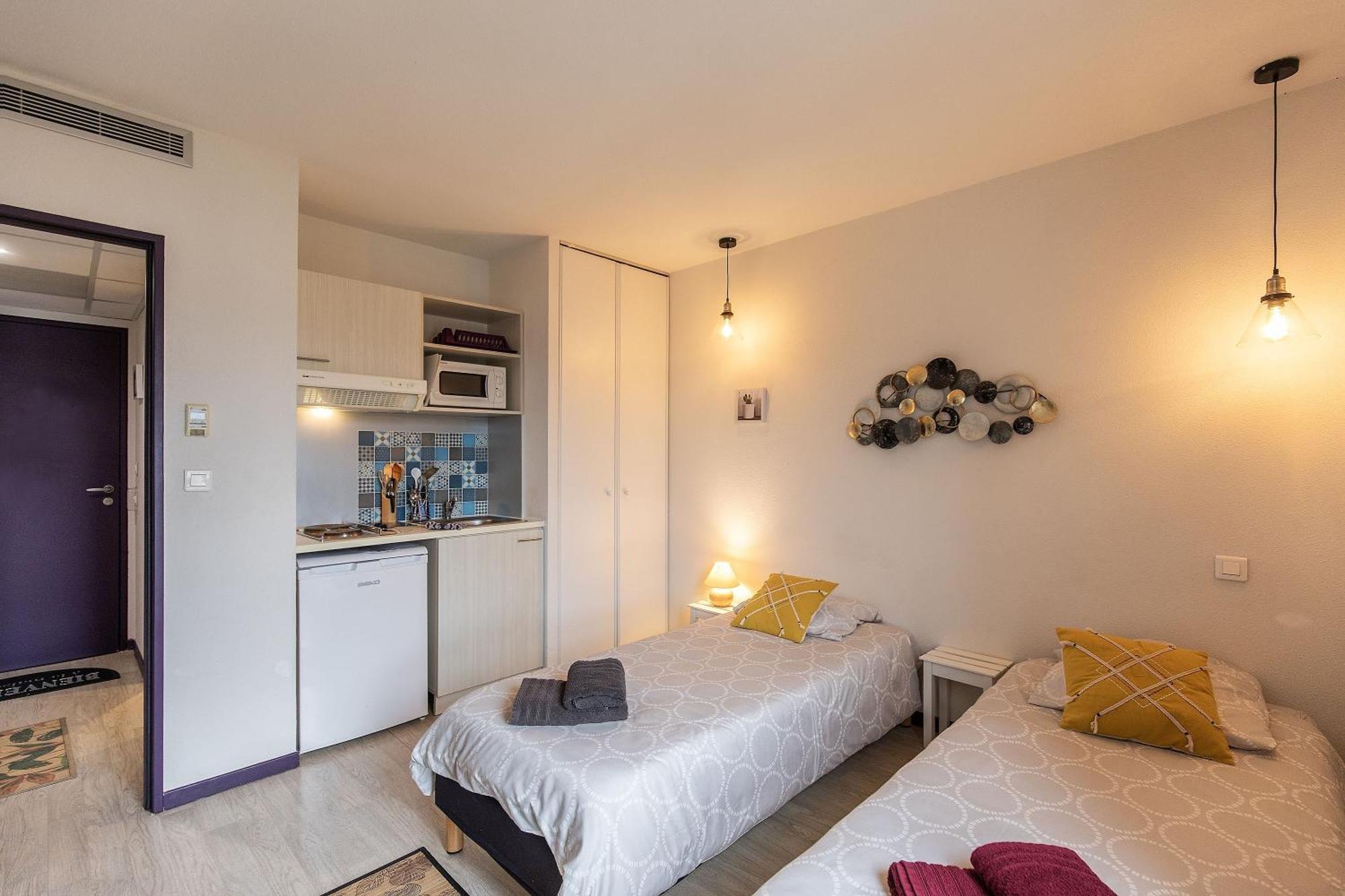 Tithome 1 - Gare, Centre Ville, Vue Montagne Et Chateau Lourdes Luaran gambar